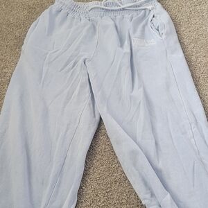 Los Angeles light blue flared sweatpants